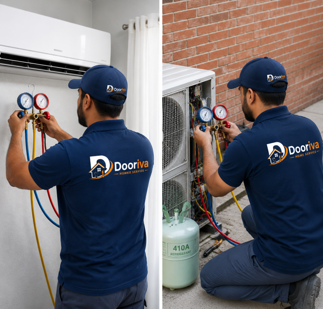 Gas Filling (Split AC 1.0 Ton)